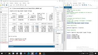 Tutorial STATA Estimación MCO e interpretación [upl. by Anilorak]