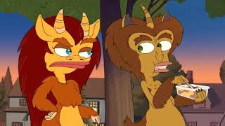 Big Mouth S2E8 Hormone Monster Spaghetti Scene [upl. by Adriel]