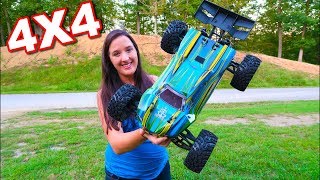 Force RC MuckRaker 18 Scale Truggy BASHING FUN  TheRcSaylors [upl. by Eireva]