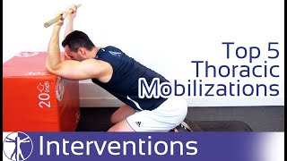 Top 5 Thoracic Spine Mobility Drills [upl. by Euell]