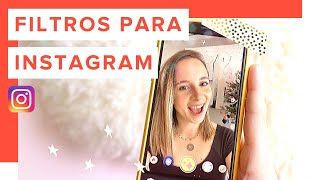 Cómo crear filtros para instagram PRINCIPIANTES [upl. by Hendon486]