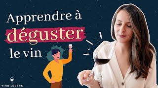 Comment DÉGUSTER un VIN  Les 4 étapes simples de la dégustation 🍷 [upl. by Ashelman59]