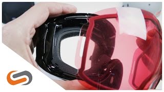 How to Interchange the Oakley Airbrake XL Lens  SportRx [upl. by Oir]