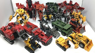 DEVASTATOR TRANSFORM amp COMBINE 8 Transformers Studio Series Constructicons Transformation Tutorial [upl. by Madaras]