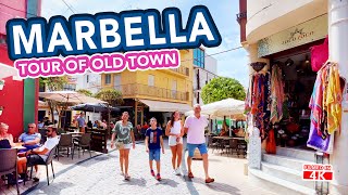 MARBELLA  Full tour of Marbella Old Town Costa Del Sol Spain [upl. by Htiduy]