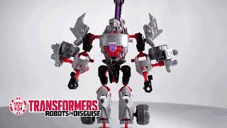 Transformers ConstructBots  Megatron  Instructional Video  Transformers Official [upl. by Truda]