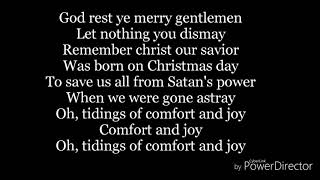 God rest ye merry gentlemenlyricspentatonix [upl. by Edwin]