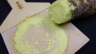 Fresh Wasabi Stem  How To Make Sushi Series [upl. by Canice]