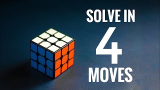 How to Solve a Rubik’s Cube in 4 Moves [upl. by Papst]