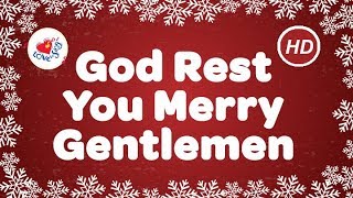 God Rest You Merry Gentlemen with Lyrics  Christmas Carol amp Song [upl. by Merritt689]