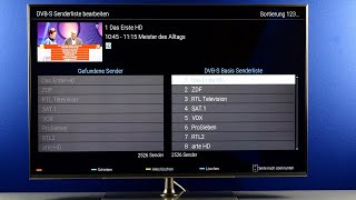 Sendersortierung in der Hauptsenderliste eines Panasonic TVGerätes  Panasonic Support [upl. by Arrik]