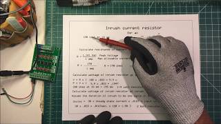 Inrush Current resistor [upl. by Lacram]