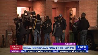 Alleged Trinitarios gang members arrested in raids in the Bronx [upl. by Starr]