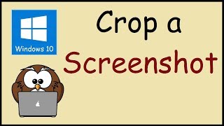 How to crop a screenshot in Windows 10 [upl. by Aivatahs]