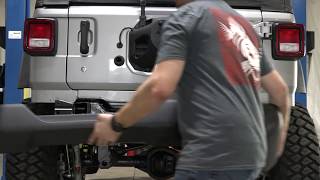 How to Remove a Jeep Wrangler JL Stock Rear Bumper A Step by Step Guide [upl. by Neroled]