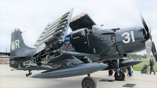 Part 1 DOUGLAS A1 SKYRAIDER The MASSIVE SingleEngine Heavy Recip [upl. by Dav36]