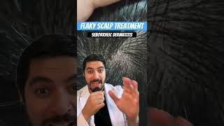 Flaky Scalp Weirdly Satisfying Treatment [upl. by Enelam]