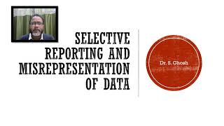 Selective Reporting and Misrepresentation of Data [upl. by Tsnre825]