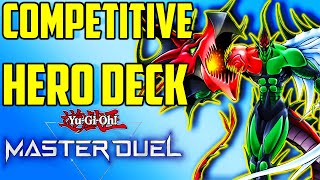 YUGIOH MASTER DUEL ELEMENTAL HERO DECK PROFILE JANUARY 2022 [upl. by Natsyrk]