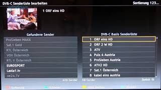 Panasonic TV Sender sortieren [upl. by Olly963]