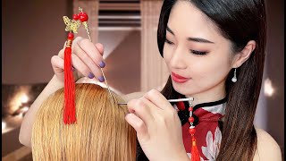 ASMR Chinese Scalp Massage  Acupoint Tracing [upl. by Manley284]