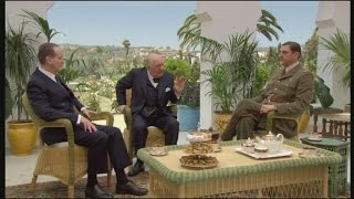 Churchill De Gaulle and Roosevelt meeting in Casablanca 1943  french movie w subtitles [upl. by Cash858]