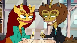 Big Mouth Hormone Monster amp Monstress Top 10 FUNNIEST Moments [upl. by Iveel]