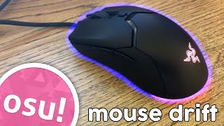 How to fix Mouse Drift in osu [upl. by Carmelia]