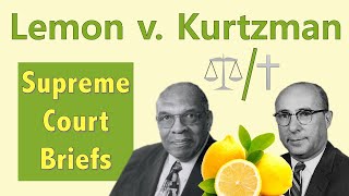 How do we Separate Church and State  Lemon v Kurtzman [upl. by Harriot]