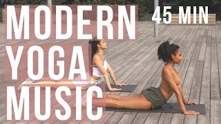 Modern yoga music for exercise and vinyasa practice 45 min of yoga movement music by Songs Of Eden [upl. by Nart165]