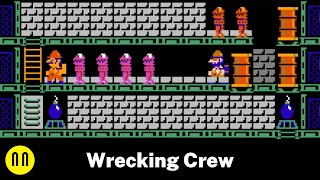 NES Wrecking Crew  Full Playthrough All 100 Phases [upl. by Rees380]