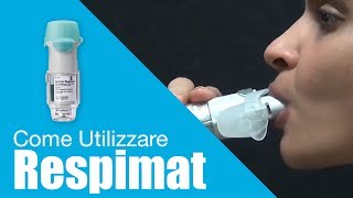 Come Utilizzare Respimat in Italian [upl. by Gnal]