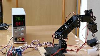 6 DOF Robot arm [upl. by Ametaf]