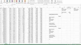 Markowitz Portfolio Optimization [upl. by Demaggio]