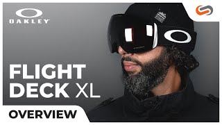 Oakley Flight Deck XL Overview  SportRx [upl. by Llednohs938]