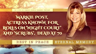 Actress Markie Post Died at 70  Causes of Death Revealed [upl. by Nnaillek]