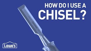 How Do I Use A Chisel  DIY Basics [upl. by Crelin]