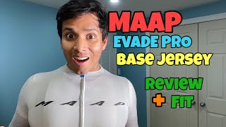 MAAP Evade Pro Base Jersey Review  Fit [upl. by Nattirb117]