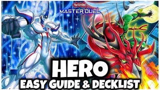 HERO  EASY GUIDE amp DECKLIST Combo Guide [upl. by Shugart116]