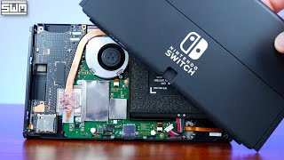 I Took Apart The Switch OLED And [upl. by Dolloff]