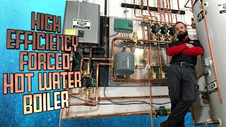 High Efficiency Boiler Installation and Explanation [upl. by Nylrats]