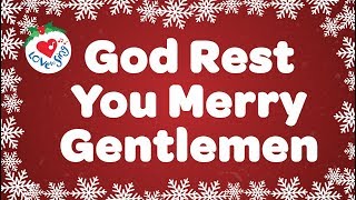 God Rest You Merry Gentlemen with Lyrics Christmas Carol Song [upl. by Kalvin]