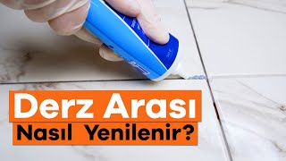 Derz Arası Nasıl Yenilenir  Derz Dolgu Nasıl Çekilir [upl. by Dibri285]