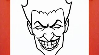 HOW TO DRAW THE JOKER [upl. by Clarhe]