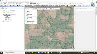 How to Georeference a KhasraCadastal Map in Arcgis [upl. by Arman]