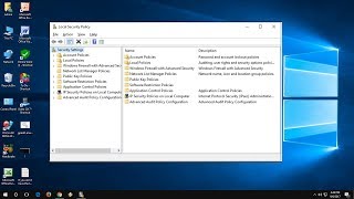 How to Get Missing “Local Security Policy” In Windows 10 Enable Policy [upl. by Yanal]