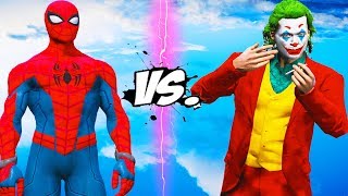 SPIDERMAN VS JOKER  EPIC BATTLE [upl. by Marthe]