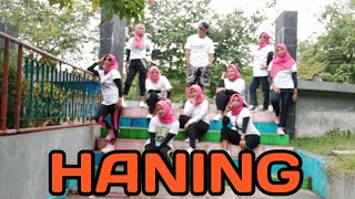 DJ HANING  Lagu Dayak  Senam Kreasi [upl. by Noyart502]