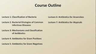 Antibiotics  A Course Introduction [upl. by Merriott968]