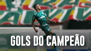 GOLS DO CAMPEÃO  PALMEIRAS 4 X 0 SANTOS  COPA SP 2022 [upl. by Armalla]